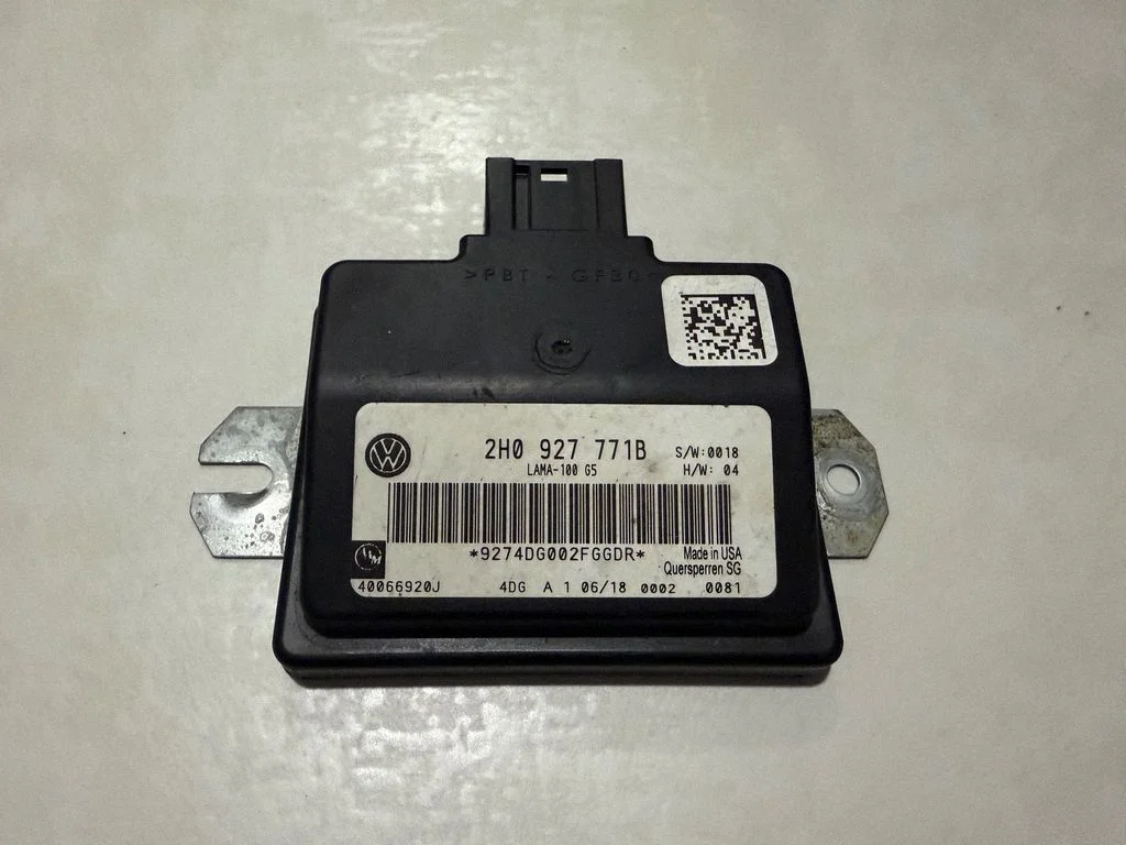 Other control units/modules 2H0927771B