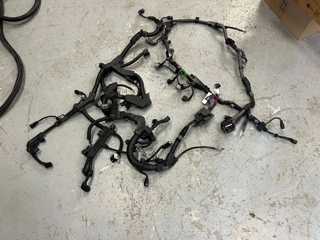 Engine installation wiring loom