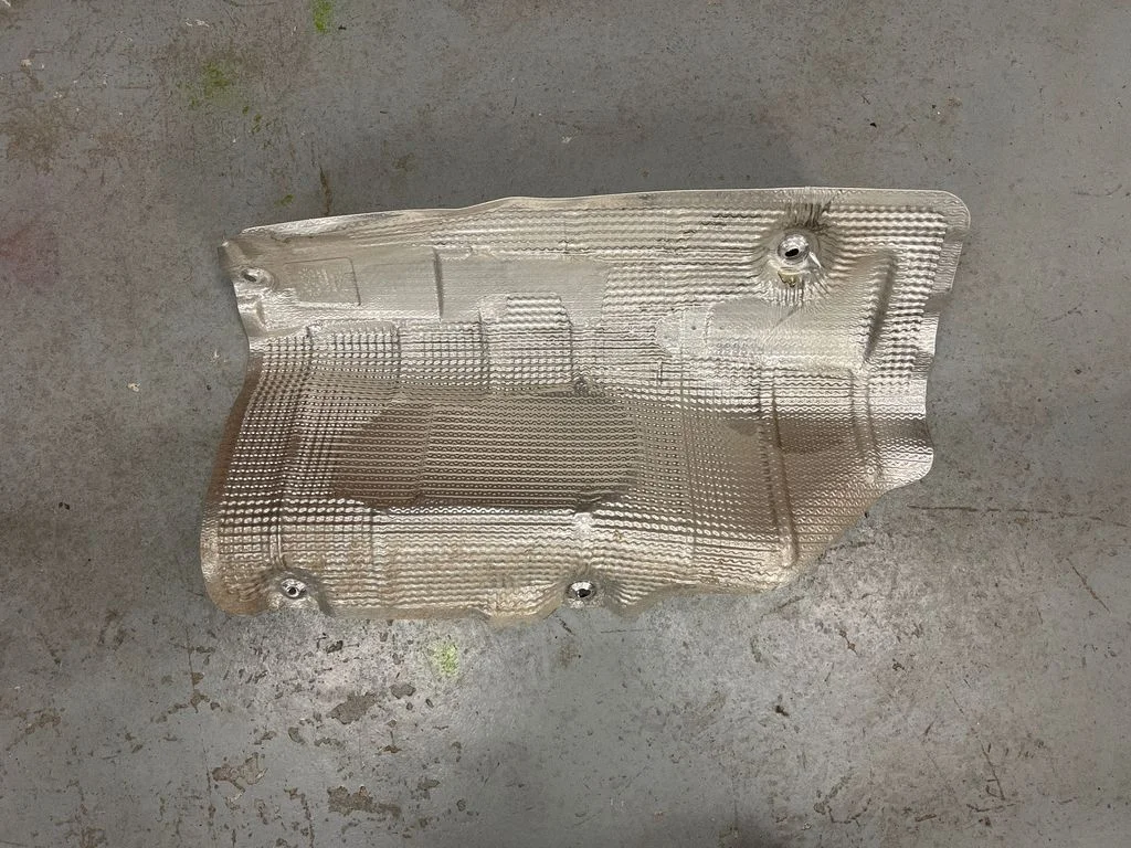 Exhaust heat shield 9824324580 – Opel Mokka B (2020-)