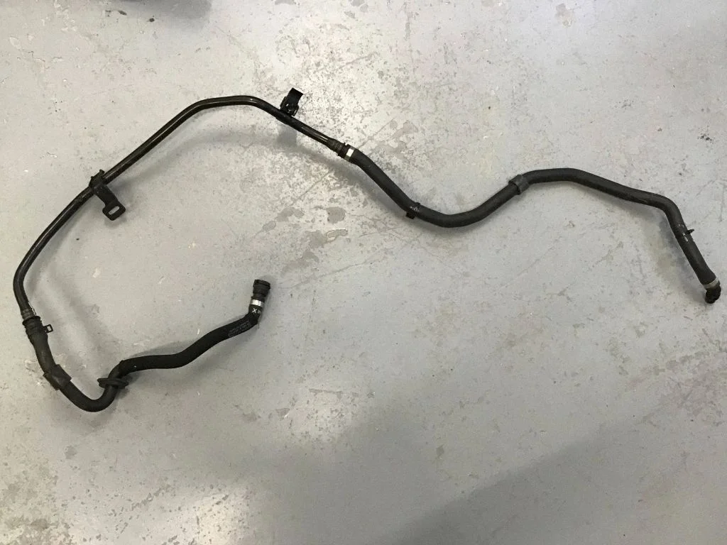 Engine coolant pipe/hose A2545017302