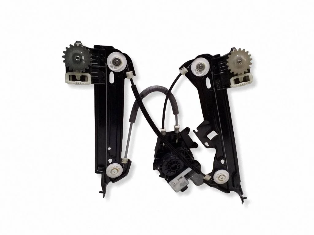 Rear door window regulator with motor 9854232