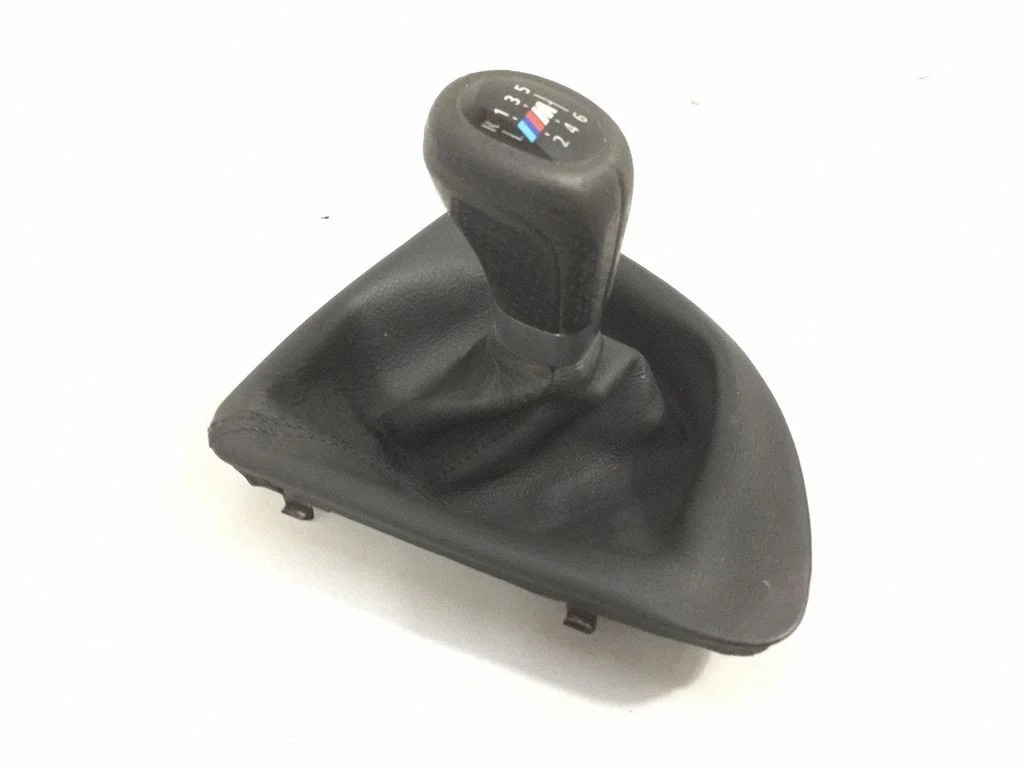 Gear lever shifter trim leather/knob 8037305