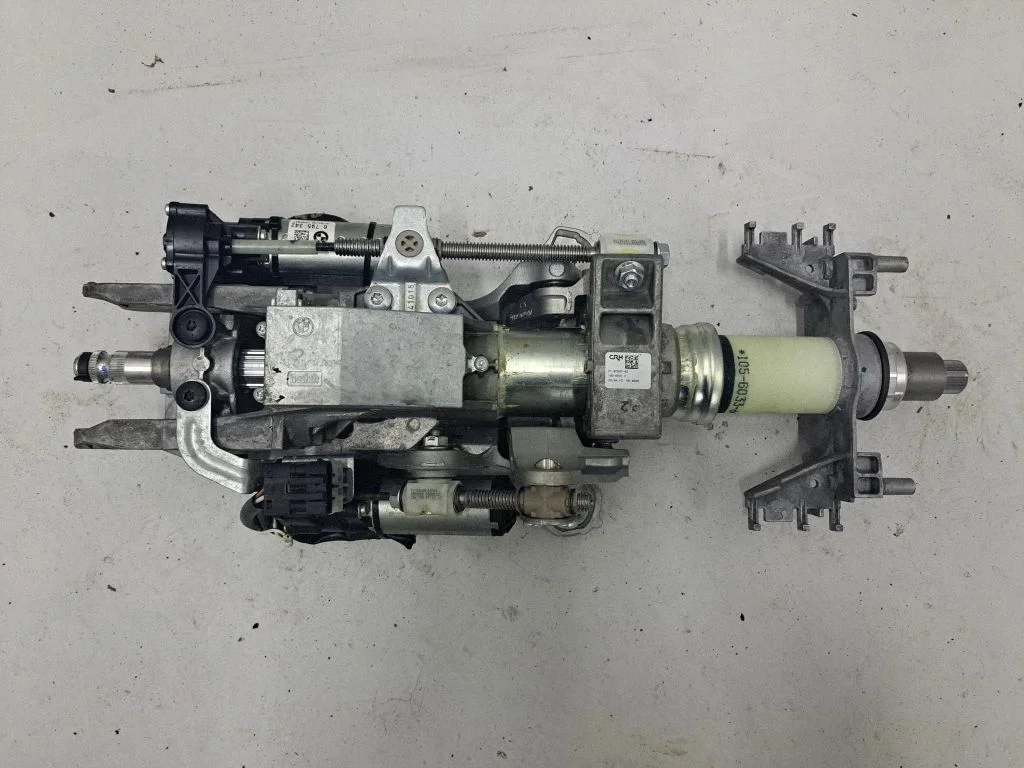 Vairo kolonėlės mechaninė dalis