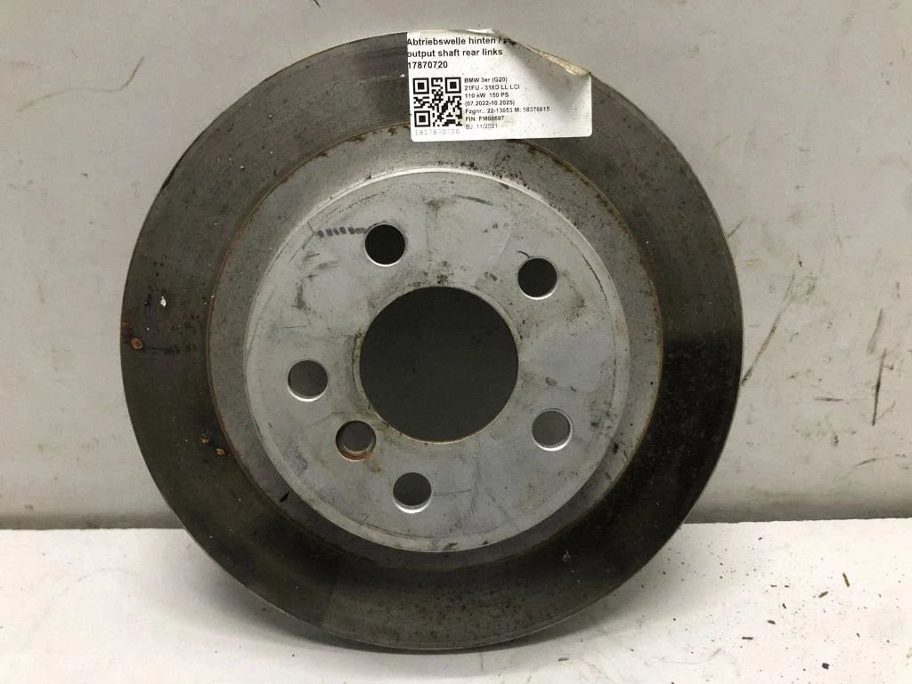Rear brake disc – BMW 3 Series G20 G21 (2019-)