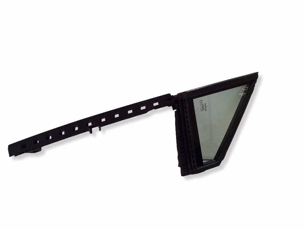 Front door vent window glass four-door – right