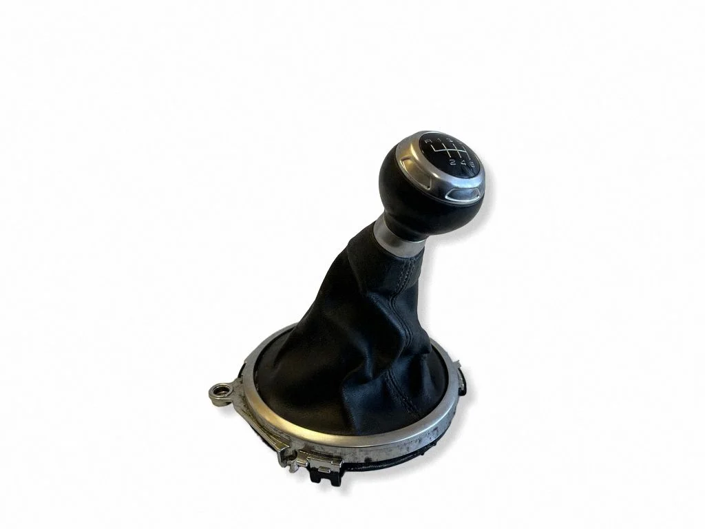Gear lever shifter trim leather/knob 1010283