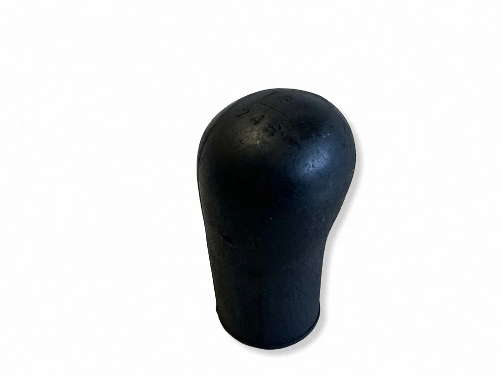 Gear lever shifter trim leather/knob