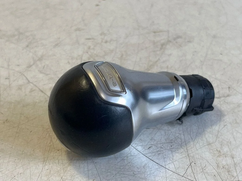 Gear lever shifter trim leather/knob