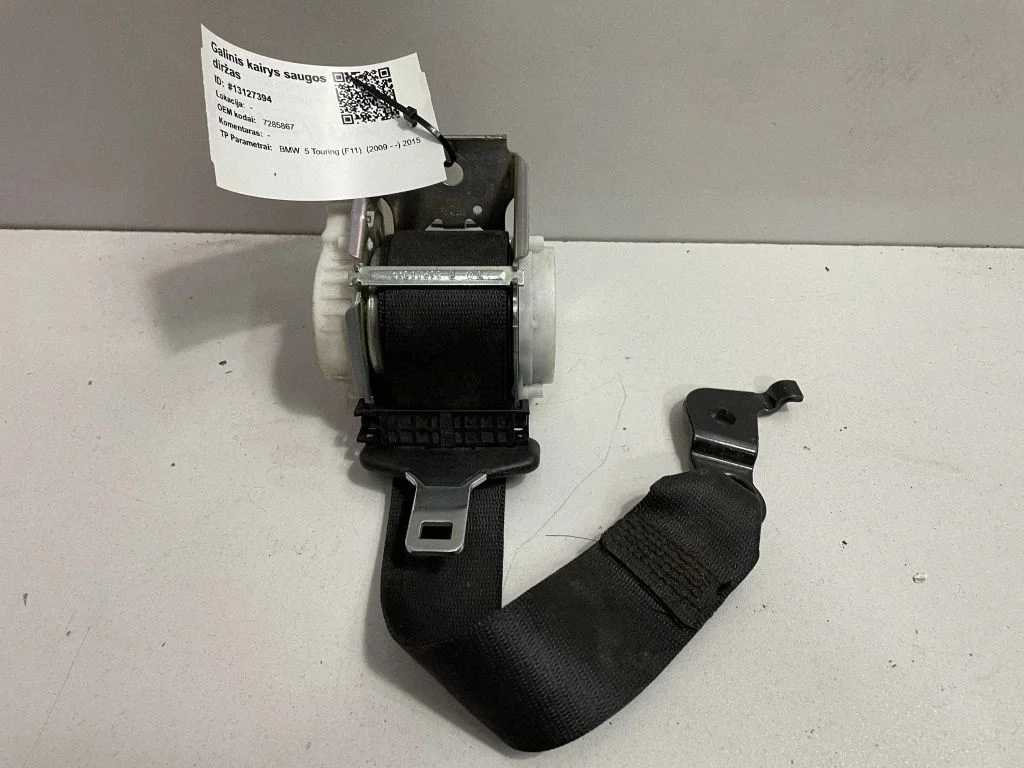 Rear seatbelt – BMW 5 Series F10 F11 (2009-2016)