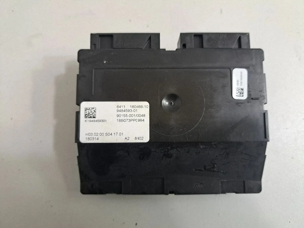 Gaisa kondicioniera/klimata/sildītāja vadības bloks (salonā) 9484593