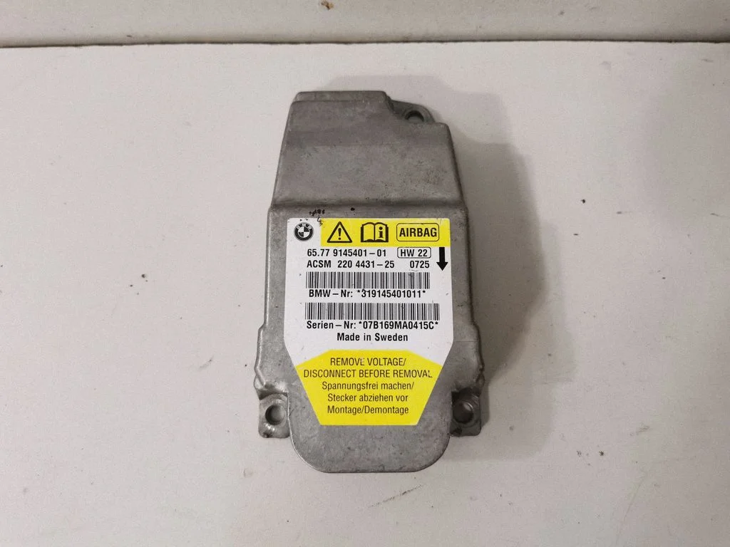 Drošības spilvenu vadības bloks – BMW 5. sērija E60 E61 (2004-2010)