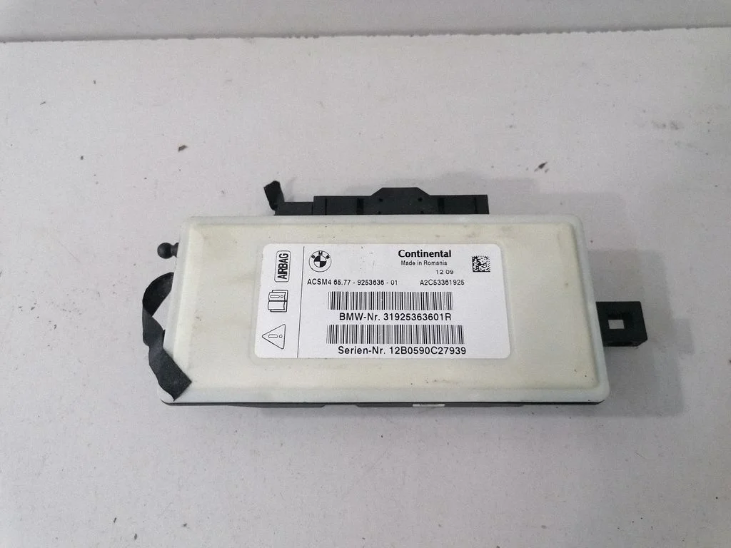 Sterownik poduszek powietrznych 9253636