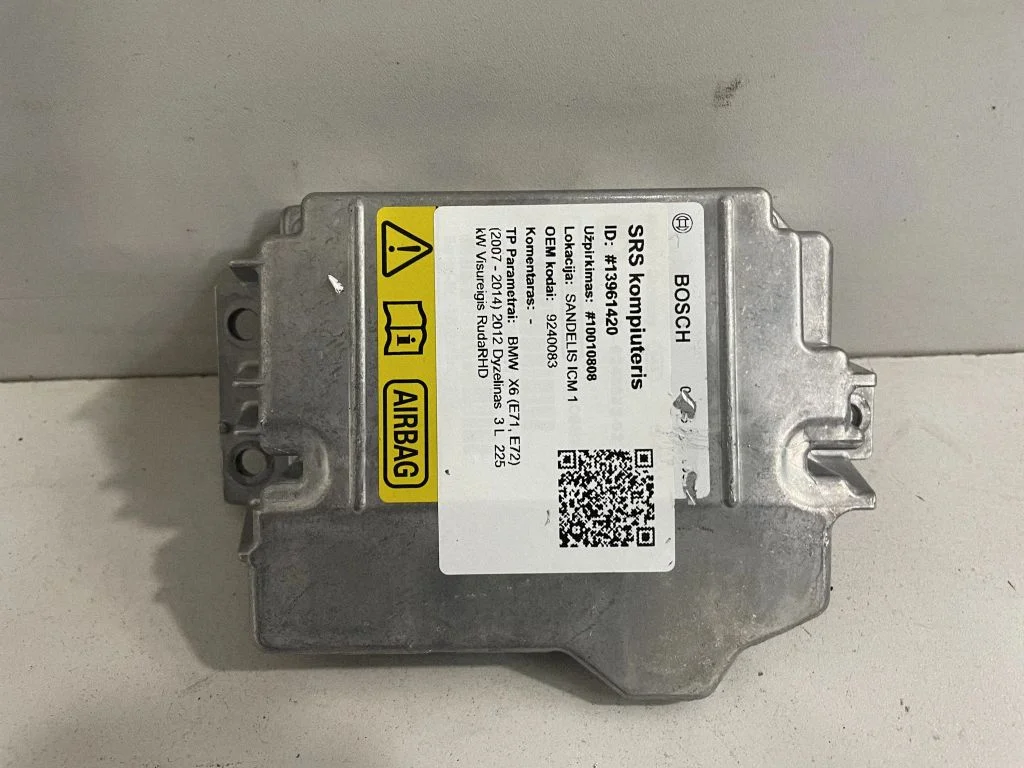 Drošības spilvenu vadības bloks – BMW X6 E71 (2008-2014)