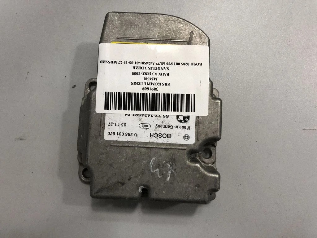 Drošības spilvenu vadības bloks – BMW X3 E83 (2003-2010)