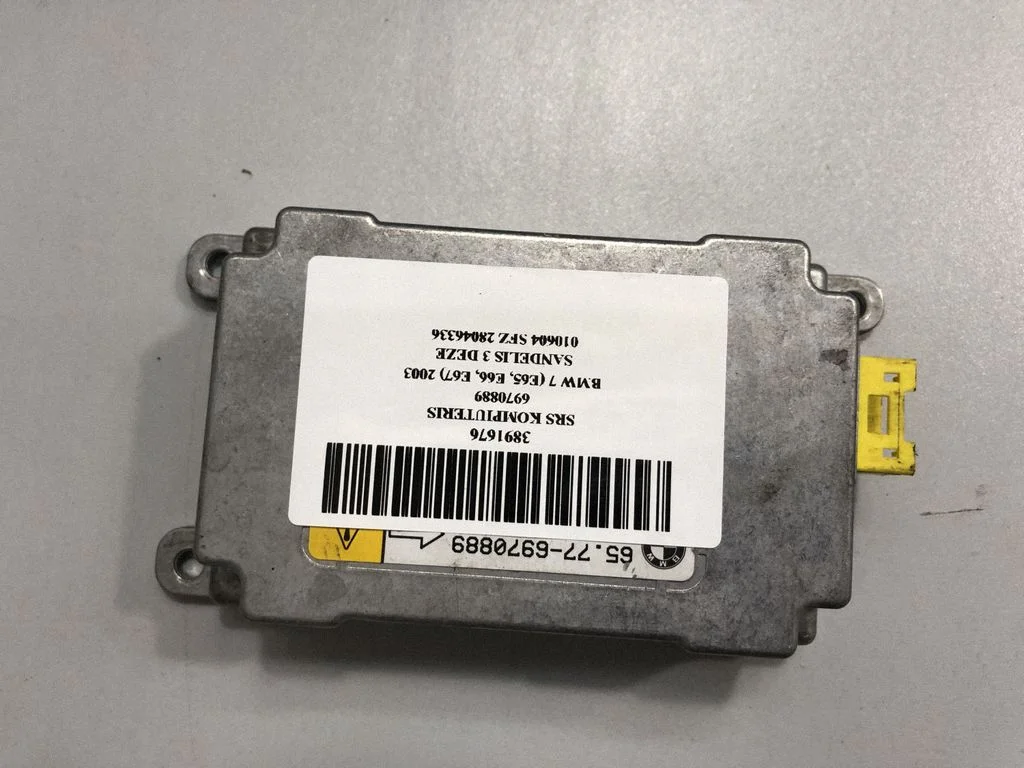 Drošības spilvenu vadības bloks – BMW 7. sērija E65 E66 (2001-2008)