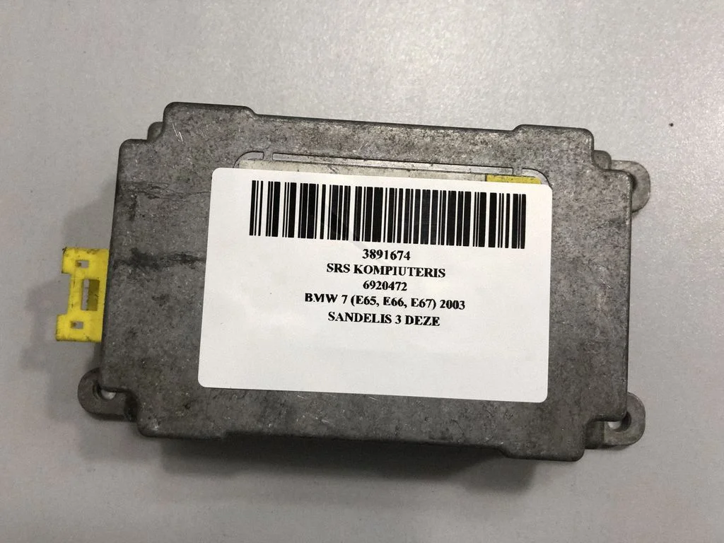 Sterownik poduszek powietrznych – BMW Seria 7 E65 E66 (2001-2008)