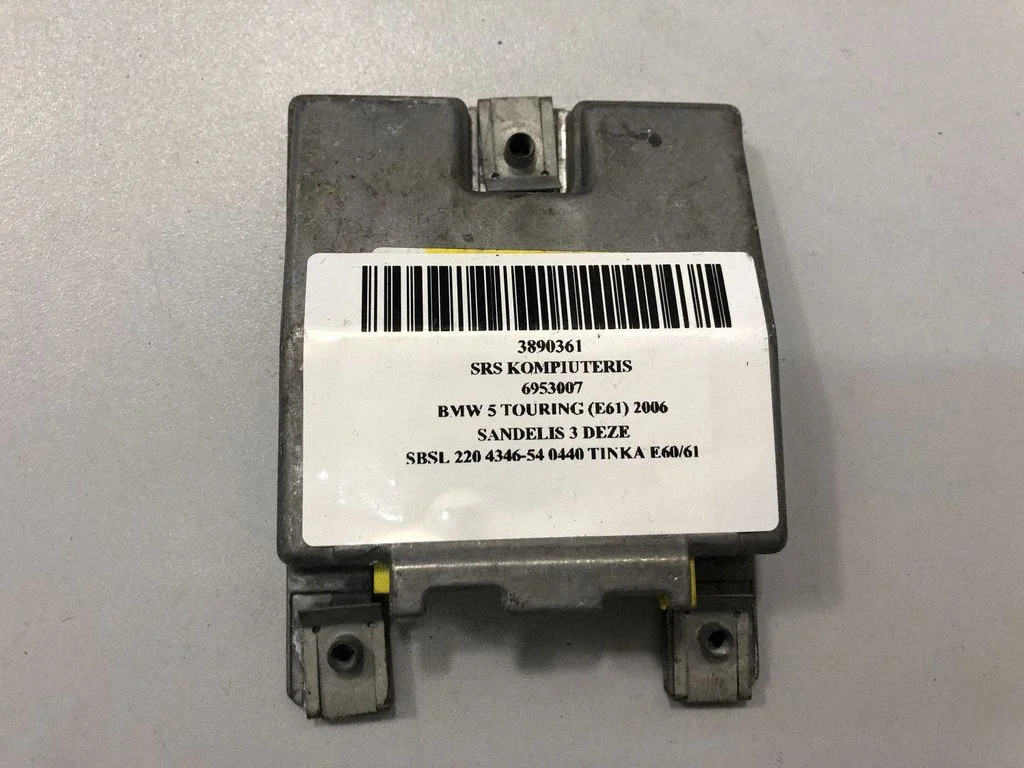 Airbag control unit/module – BMW 5 Series E60 E61 (2004-2010)