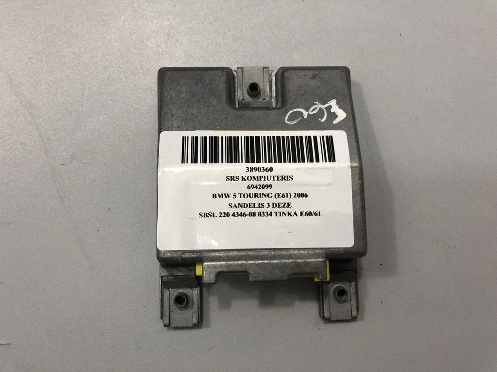 Drošības spilvenu vadības bloks – BMW 5. sērija E60 E61 (2004-2010)