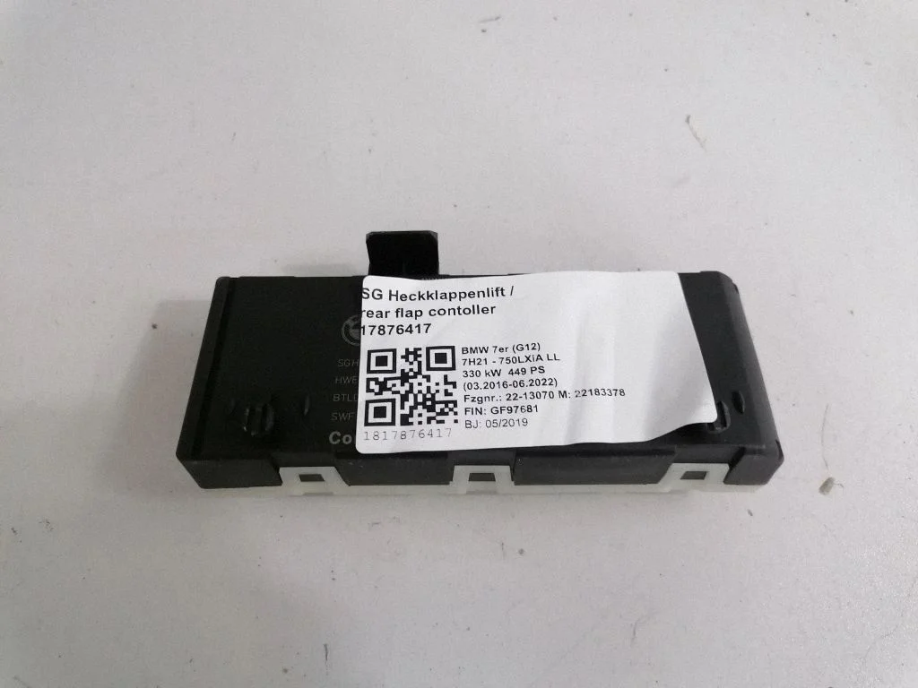 Bagāžnieka vāka vadības bloks 9451476