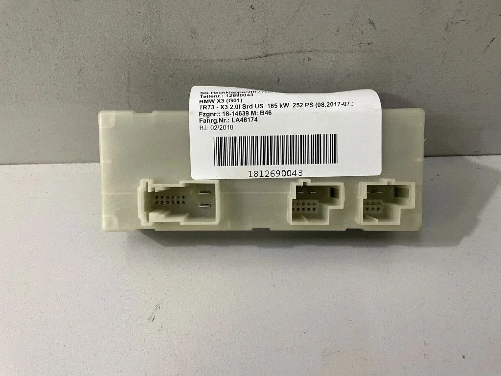 Tailgate/trunk control unit/module – BMW X3 G01 (2018-2024)