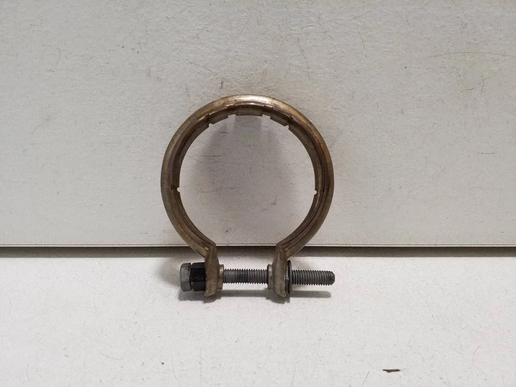Muffler pipe connector clamp A0009951604