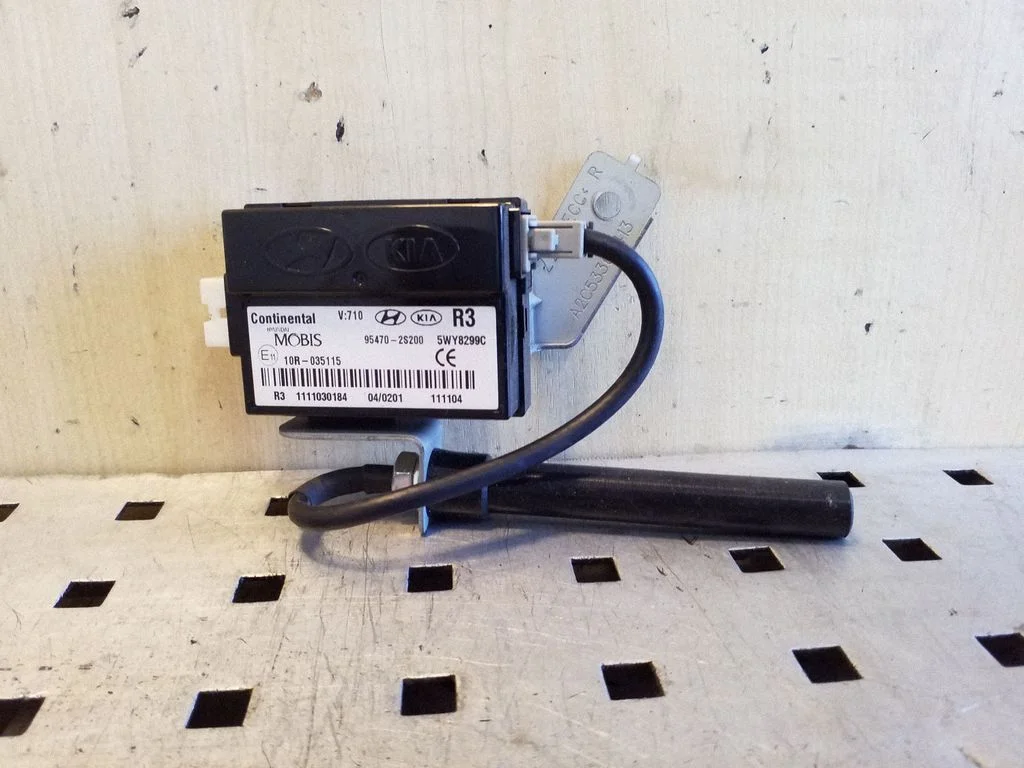 Antenos valdymo blokas