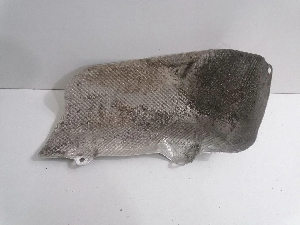 Heat shield in engine bay