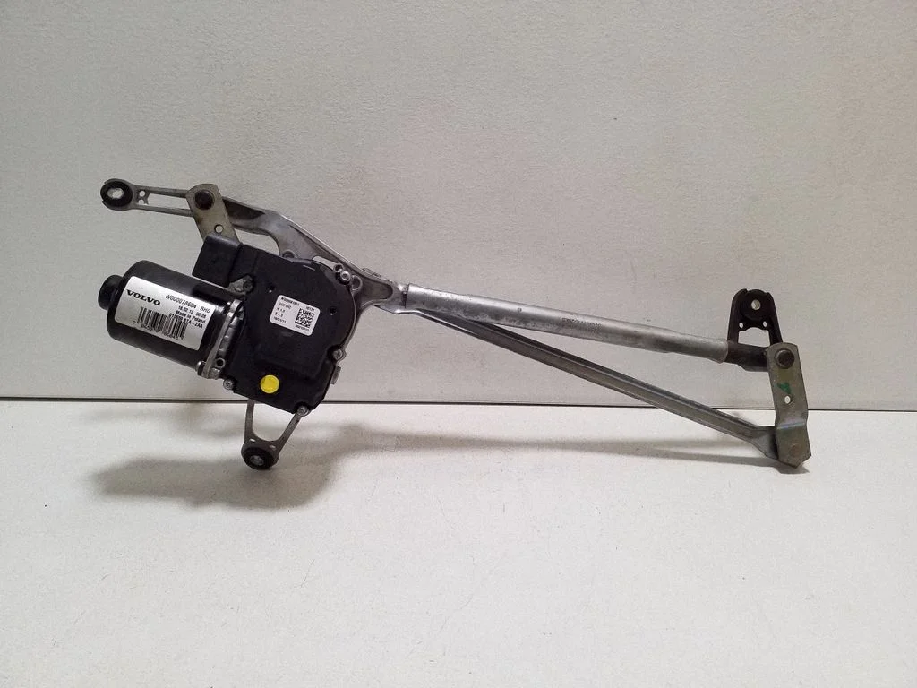 Front wiper linkage and motor W000078604