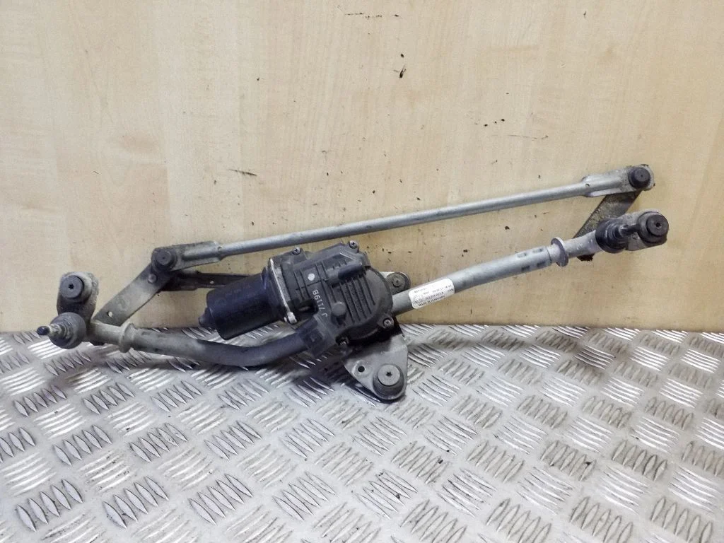 Front wiper linkage and motor 3V2955119