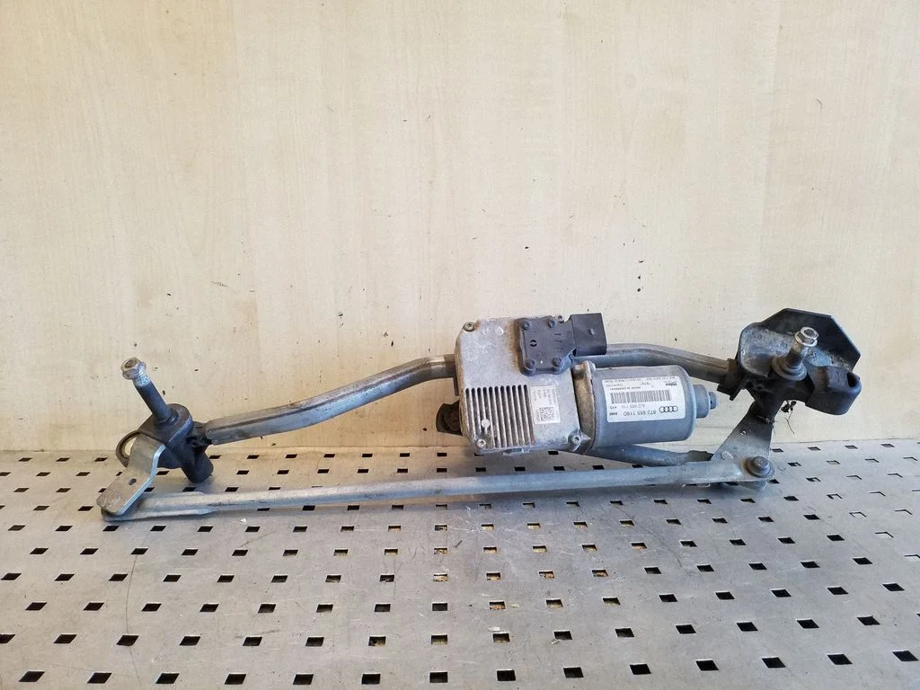 Front wiper linkage and motor 8T2955119D