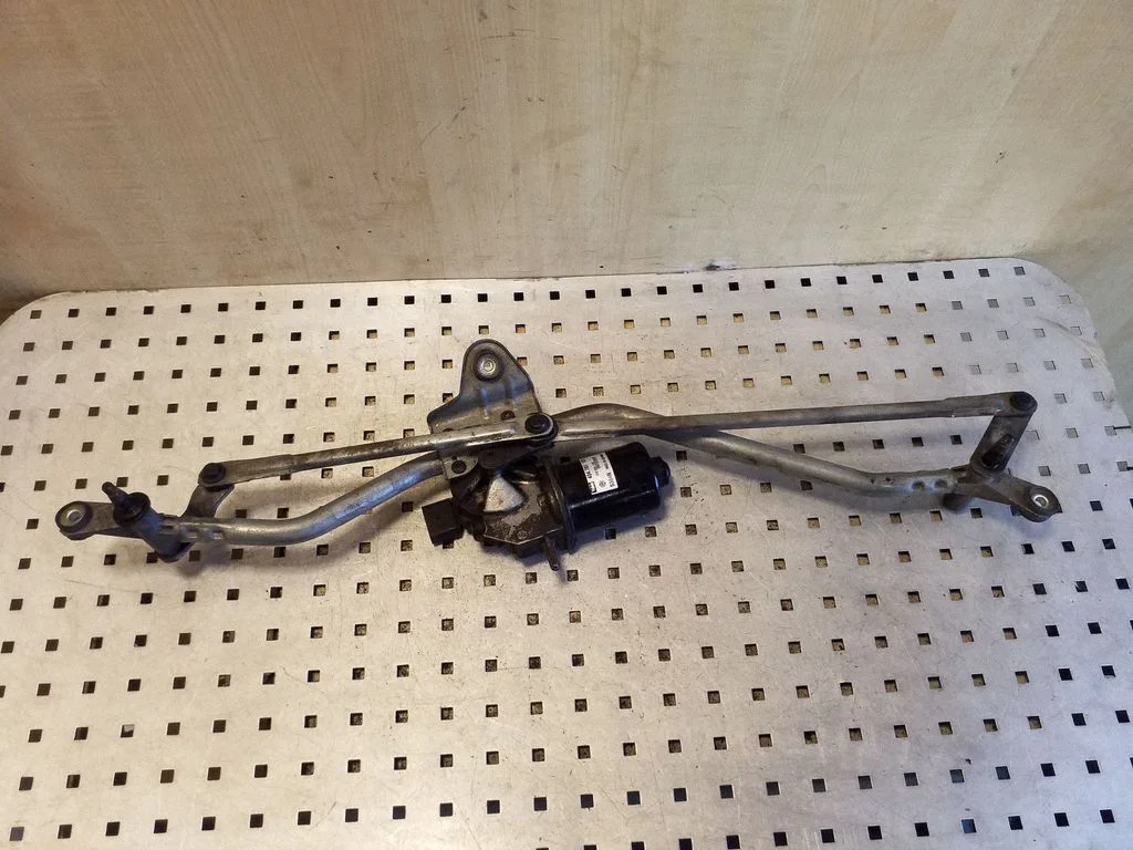 Front wiper linkage and motor 7E2955113