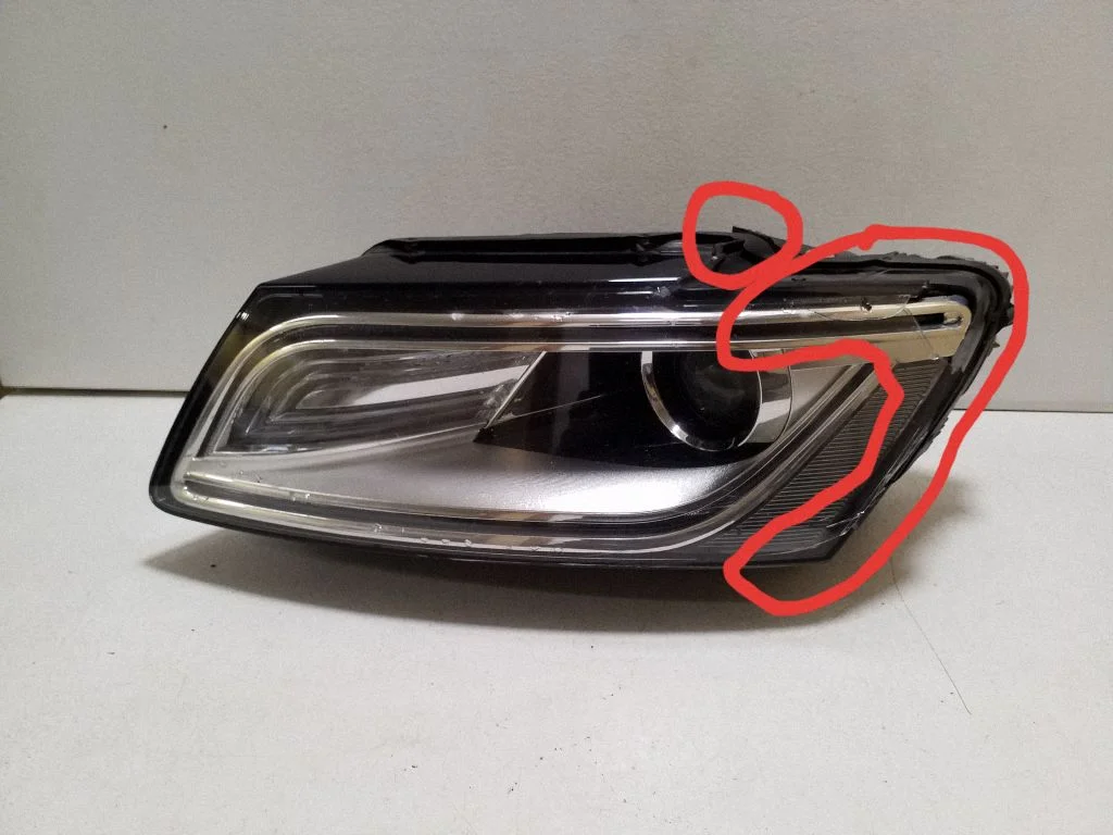 Headlight/headlamp 8R0941005D