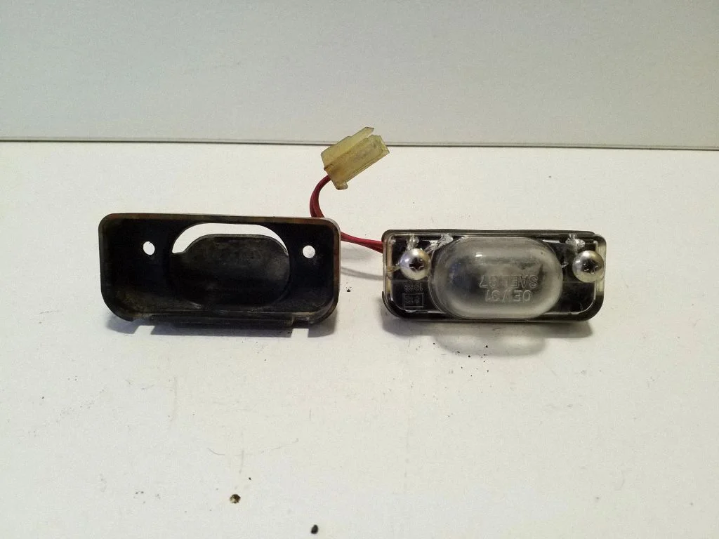 Number plate light 0EW31
