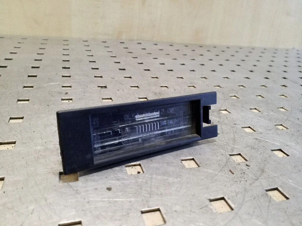 Number plate light 13251936