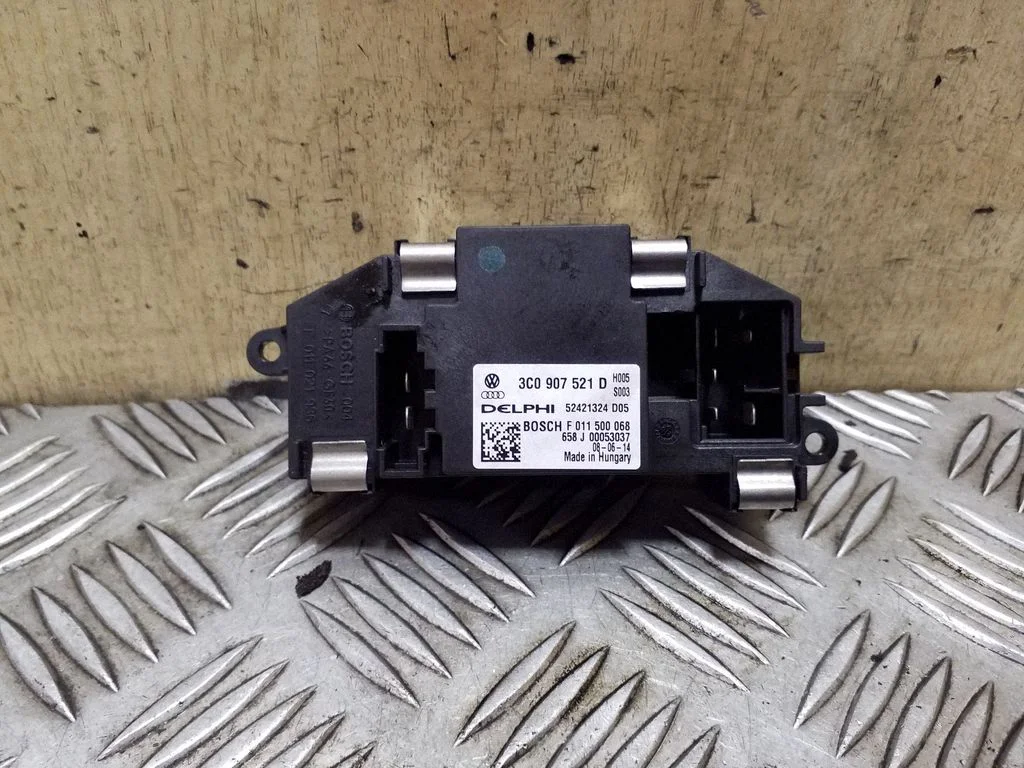 Heater blower motor/fan resistor 3C0907521D