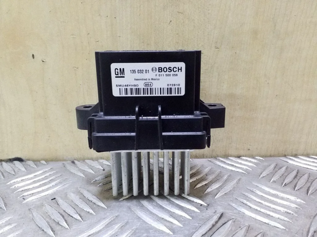 Heater blower motor/fan resistor 13503201