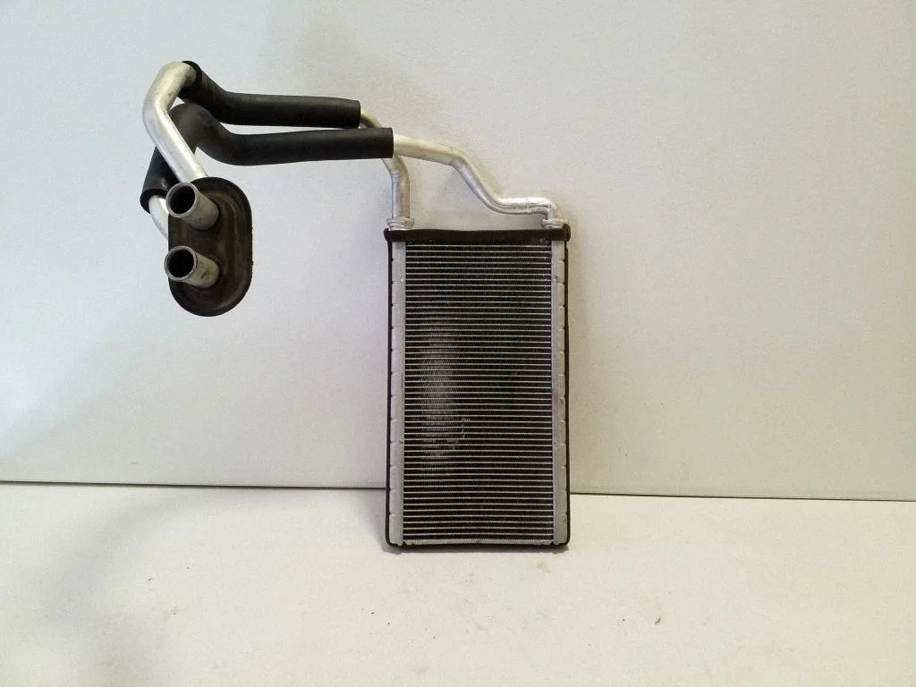 Heater blower radiator