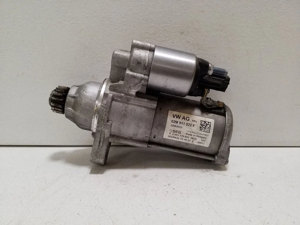 Starter motor – Audi A1 (2018-)