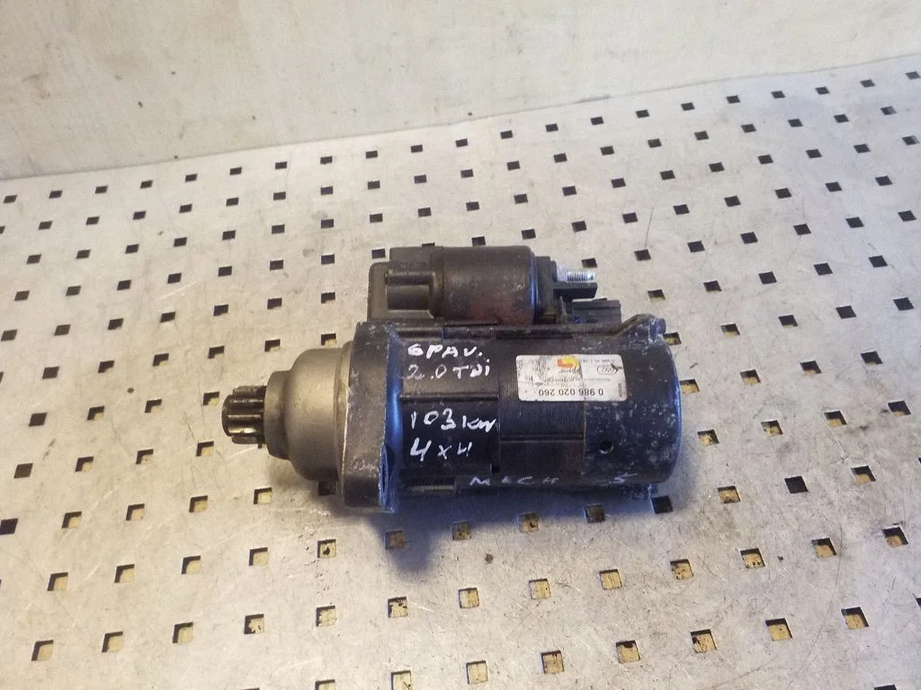 Starter motor 986020260
