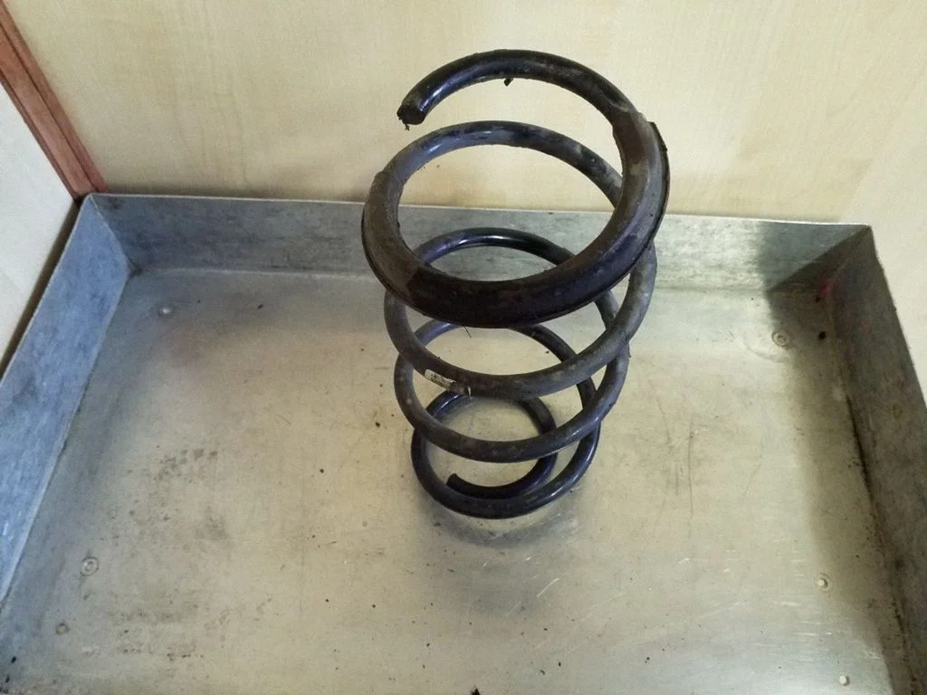 Front coil spring