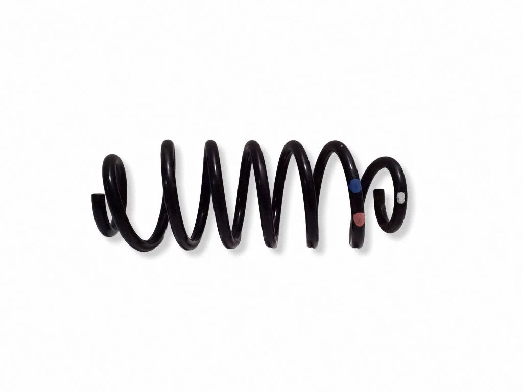 Rear coil spring – left