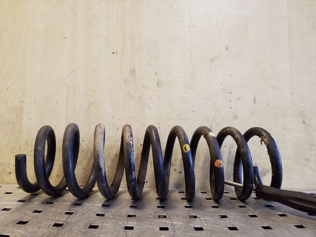 Rear coil spring – left