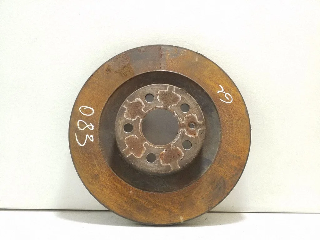 Aizmugurējais bremžu disks – kreisā