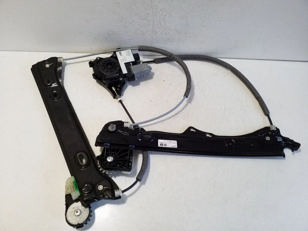 Front door window regulator with motor 9854229