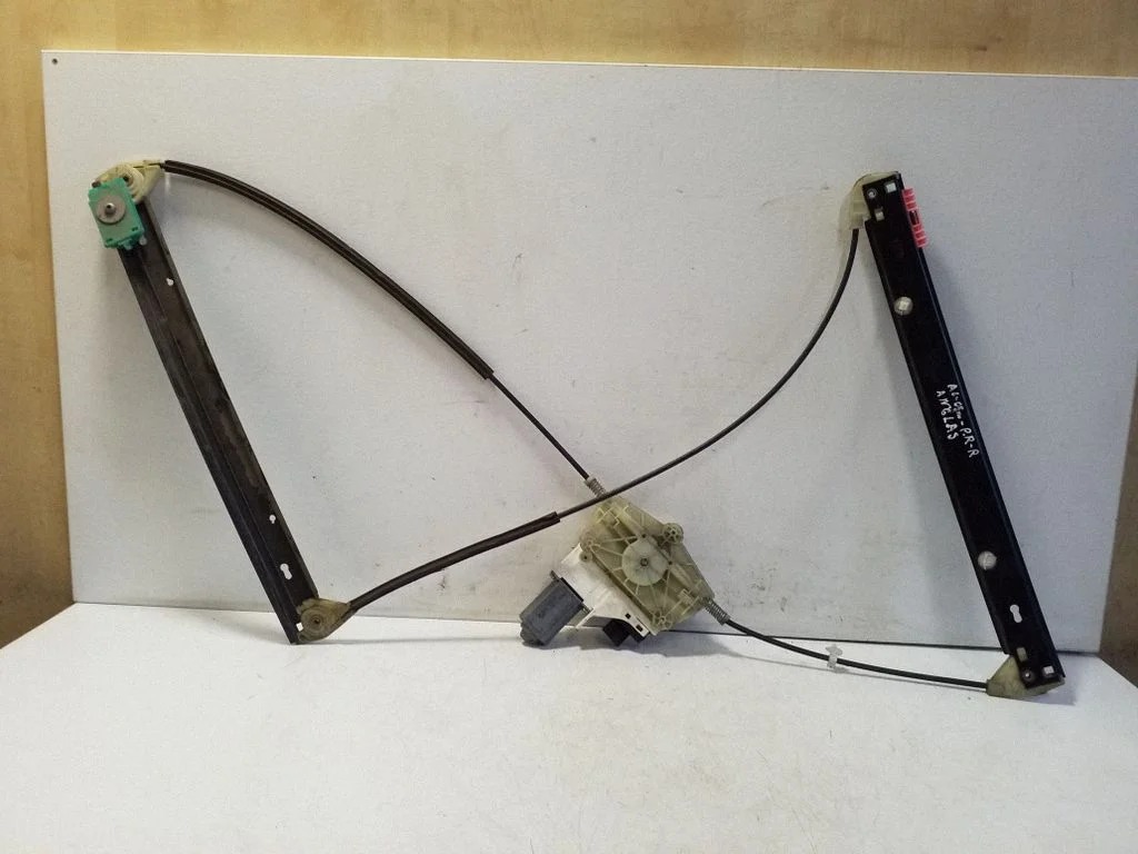 Front door window regulator with motor 4F0959802B