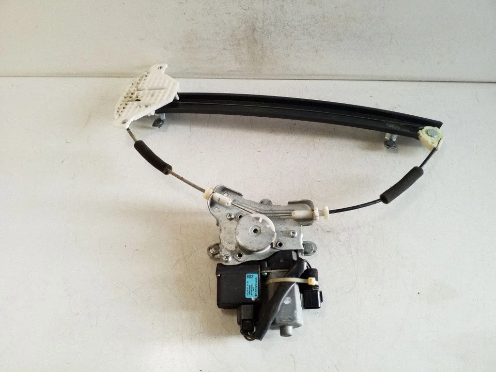 Front door window regulator with motor