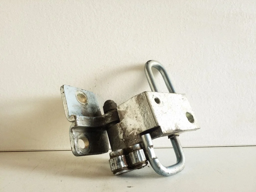 Rear door lower hinge – left