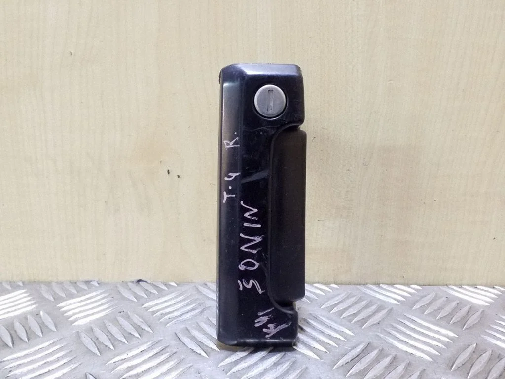 Sliding door exterior handle