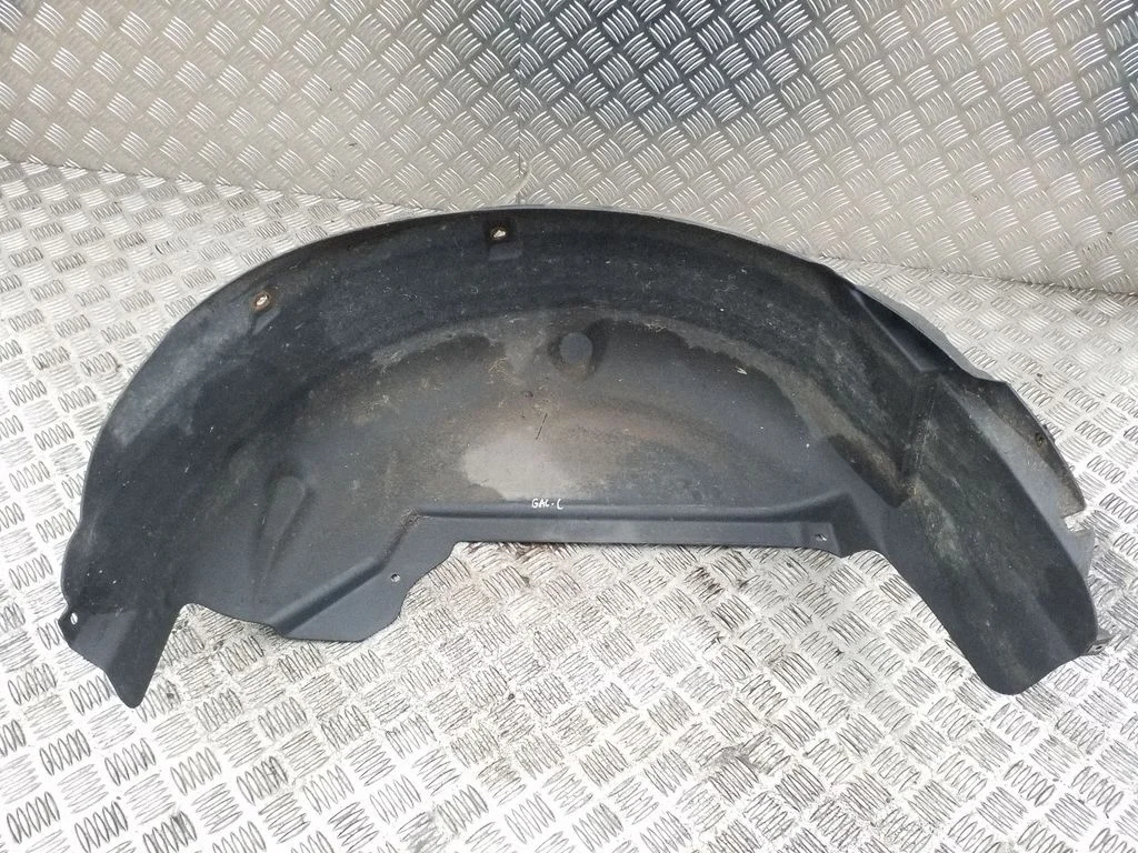Rear arch fender liner splash guards – left