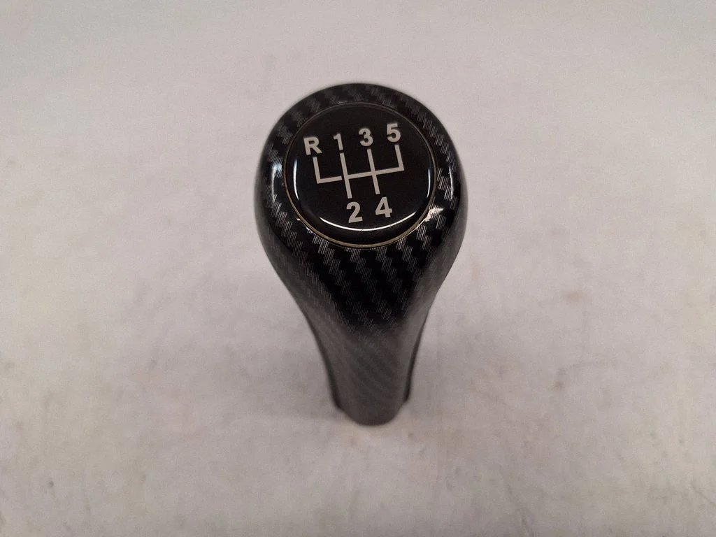 Gear lever shifter trim leather/knob 25117500299